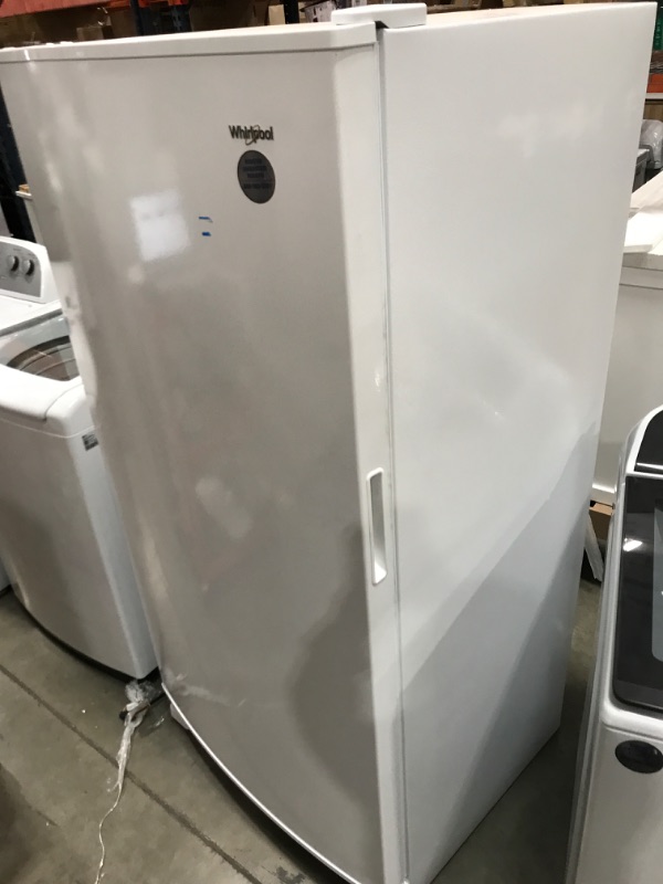 Photo 6 of Whirlpool 19.65-cu ft Frost-free Upright Freezer (White)
