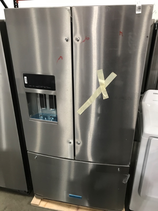 Photo 5 of SEE NOTES ***KitchenAid 27-cu ft French Door Refrigerator with Ice Maker (Stainless Steel with Printshield Finish) ENERGY STAR
