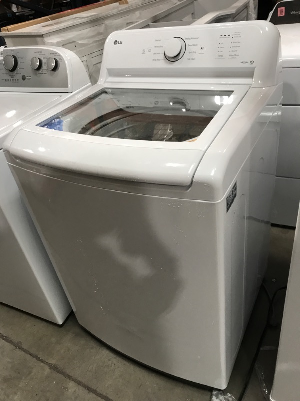 Photo 5 of LG 4.1-cu ft Agitator Top-Load Washer (White)
