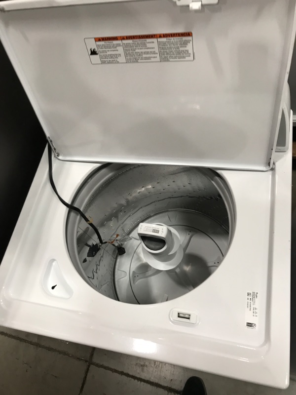 Photo 3 of Whirlpool 3.8-cu ft High Efficiency Impeller and Agitator Top-Load Washer (White)
