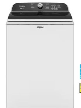 Photo 1 of Whirlpool 5.2-cu ft High Efficiency Impeller and Agitator Top-Load Washer (White) ENERGY STAR
