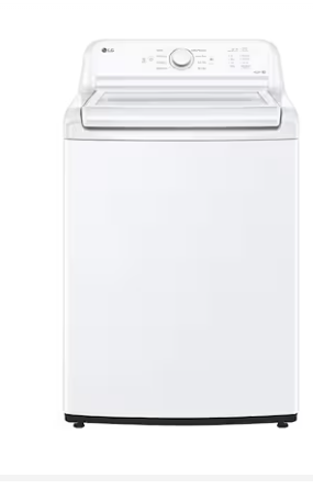 Photo 1 of LG 4.1-cu ft Agitator Top-Load Washer (White)
