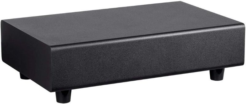 Photo 1 of Monoprice SSW-10 - Powered Slim 10-Inch Ported Subwoofer, 150 Watt, Low Profile, Low Pass, Black
