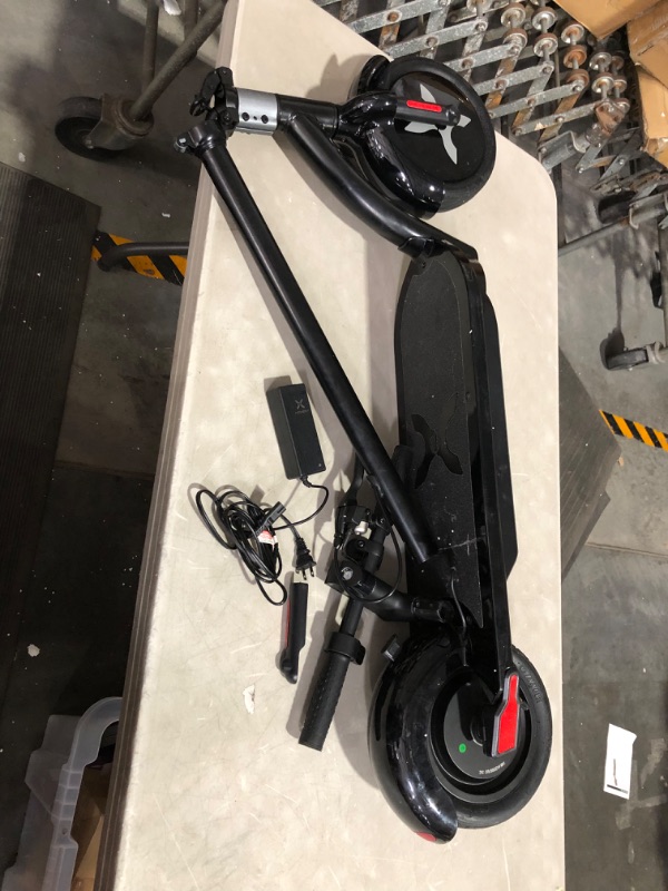 Photo 7 of ***NOT FUNCTIONAL - FOR PARTS ONLY - NONREFUNDABLE - SEE COMMENTS***
Hover-1 Alpha Electric Scooter | 18MPH, 12M Range, 5HR Charge, LCD Display, 10 Inch High-Grip Tires, 264LB Max Weight, Cert. & Tested - Safe for Kids, Teens & Adults
