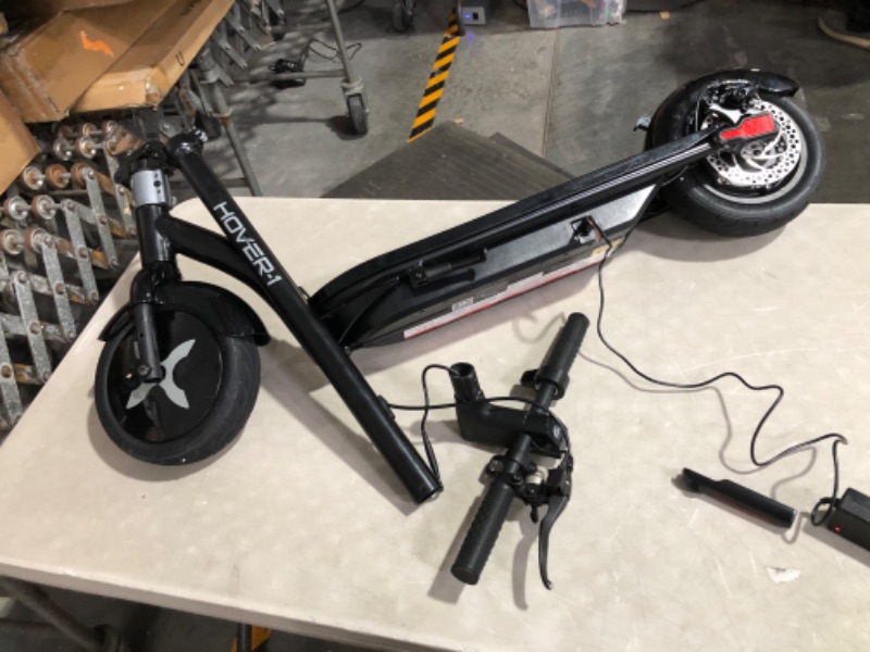 Photo 1 of ***NOT FUNCTIONAL - FOR PARTS ONLY - NONREFUNDABLE - SEE COMMENTS***
Hover-1 Alpha Electric Scooter | 18MPH, 12M Range, 5HR Charge, LCD Display, 10 Inch High-Grip Tires, 264LB Max Weight, Cert. & Tested - Safe for Kids, Teens & Adults
