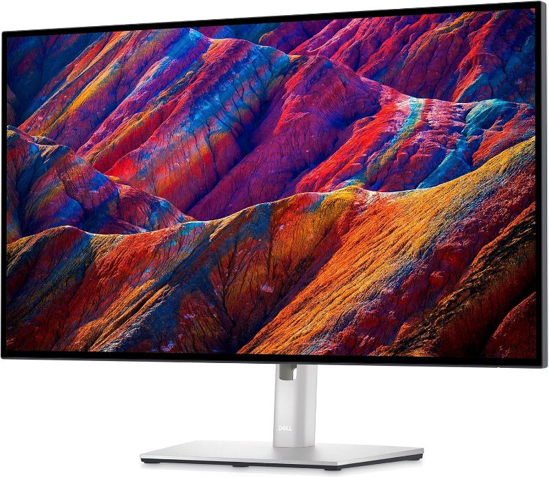 Photo 1 of Dell UltraSharp U2723QE 27" 4K UHD WLED LCD Monitor - 16:9 - Black, Silver
