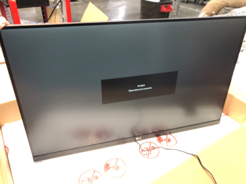 Photo 2 of **parts only** LG FHD 27-Inch Computer Monitor 27MK600M-B, IPS with AMD FreeSync, Black 27 Inches