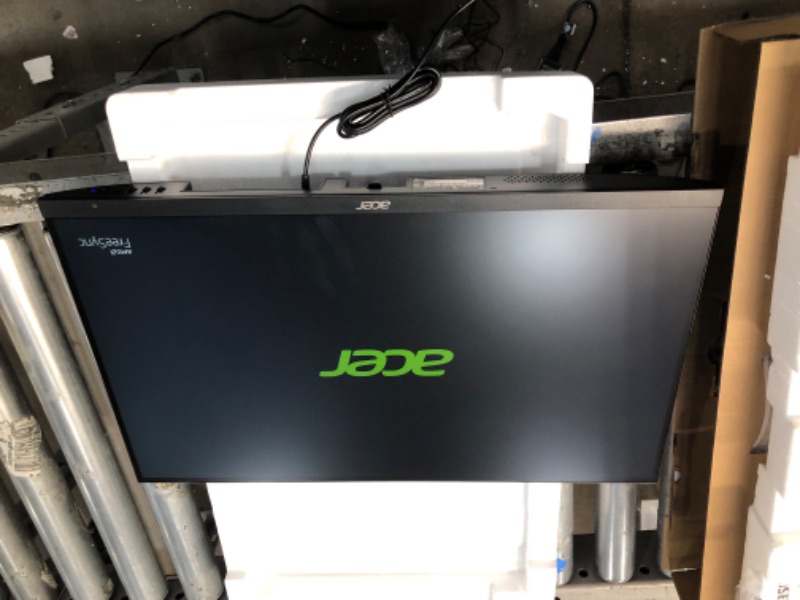 Photo 1 of Acer SB242Y EBI 23.8" Full HD (1920 x 1080) IPS Zero-Frame Gaming Office Monitor | AMD FreeSync Technology Ultra-Thin Stylish Design 100Hz 1ms (VRB) Low Blue Light Tilt HDMI & VGA Ports
