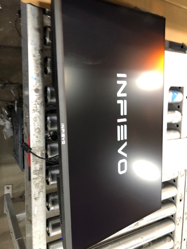 Photo 5 of INFIEVO Gaming Monitor 27 Inch QHD 1440P Computer Monitor 165Hz VA 1ms Built-in Speakers, FreeSync, Ultra-Thin PC Monitor, VESA Compatible, Tilt Adjustable, Liftable Stand, Eye Care, HDMI X2 /DP 27 INCH?LIFTABLE AND PIVOTABLE STAND?