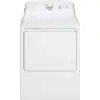 Photo 1 of GE 7.2-cu ft Reversible Side Swing Door Gas Dryer (White)
