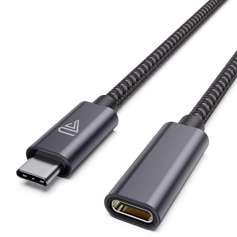 Photo 1 of Faracent USB C Extension Cable (3.3Ft/1m/10Gbps), USB 3.2 Type C 3.1 Male to Female Extension Charging & Sync for iPhone 15 Pixel 8 PSVR2 MacBook Air M2 Pro/New iPad Dell XPS Surface Book and More
