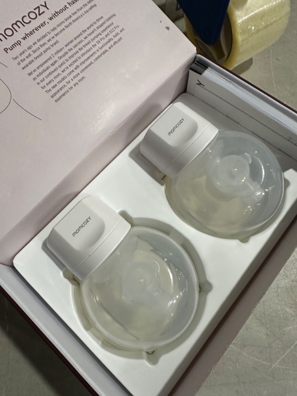 Photo 4 of Momcozy S12 Pro Hands-Free Breast Pump Pack of 2 White