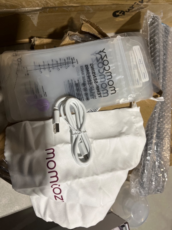 Photo 10 of Momcozy S12 Pro Hands-Free Breast Pump Pack of 2 White