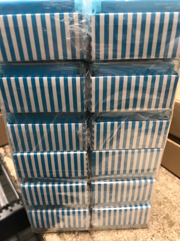 Photo 2 of 24 pk Blue Elephant Soap Bars For Babyshower 