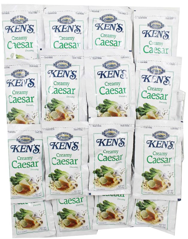 Photo 1 of Ken's Creamy Caesar Dressing 20ct 1.5 oz Packets