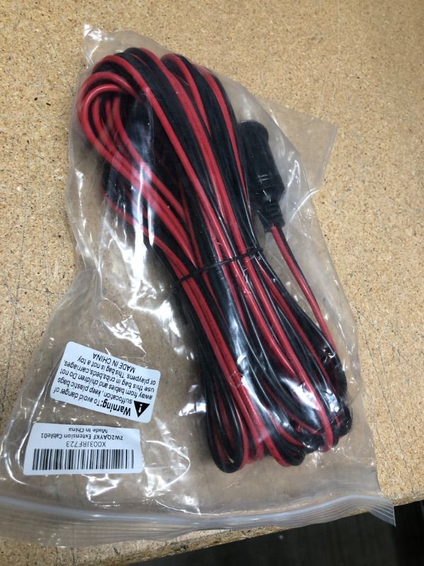 Photo 2 of Cigarette - Lighter - Extension - Cable - Male - Plug-Female-Socket-12v 24v 26ft Heavy Duty 15a Spare Fuse 16awg