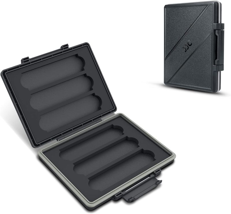 Photo 1 of 6 Slots M.2 2280/2260/2240/2242/2230 Case, M.2 SSD Holder Storage, M.2 Drive Storage M.2 2280 SSD Card Case Water-Resistant and Shockproof
