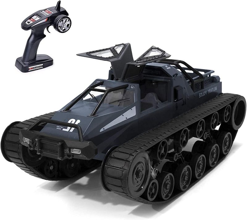 Photo 1 of * See notes* Remote Control Crawler, 1:12 Scale Off-Road Tank, 2.4Ghz Radio RC Car, 4WD High Speed All Terrain RC Truck for Kids & Adult(Black)
