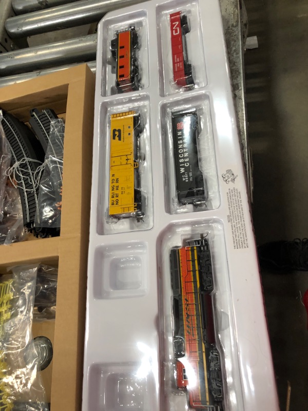 Photo 4 of Bachmann Trains 130-Piece Electric Train Set
