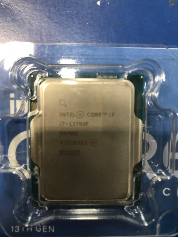 Photo 3 of Intel Core I7-13700K (Raptor Lake) Socket LGA1700 Processor - Retail
