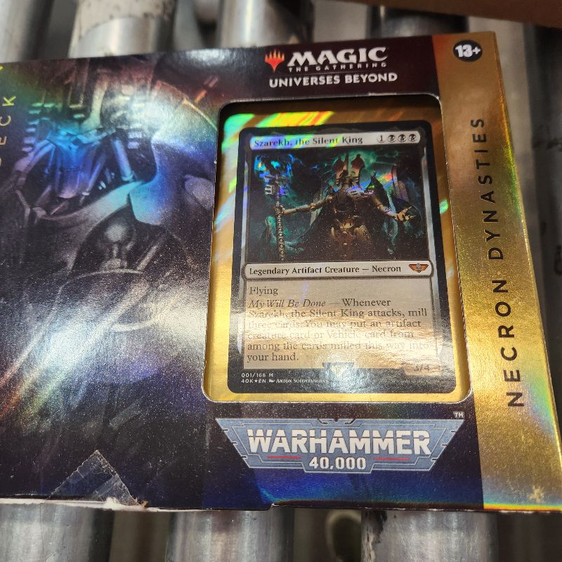 Photo 6 of ***SEE NOTES***Magic: The Gathering Universes Beyond Warhammer 40,000 Collector’s Edition Commander Deck Bundle – Includes all 4 Decks