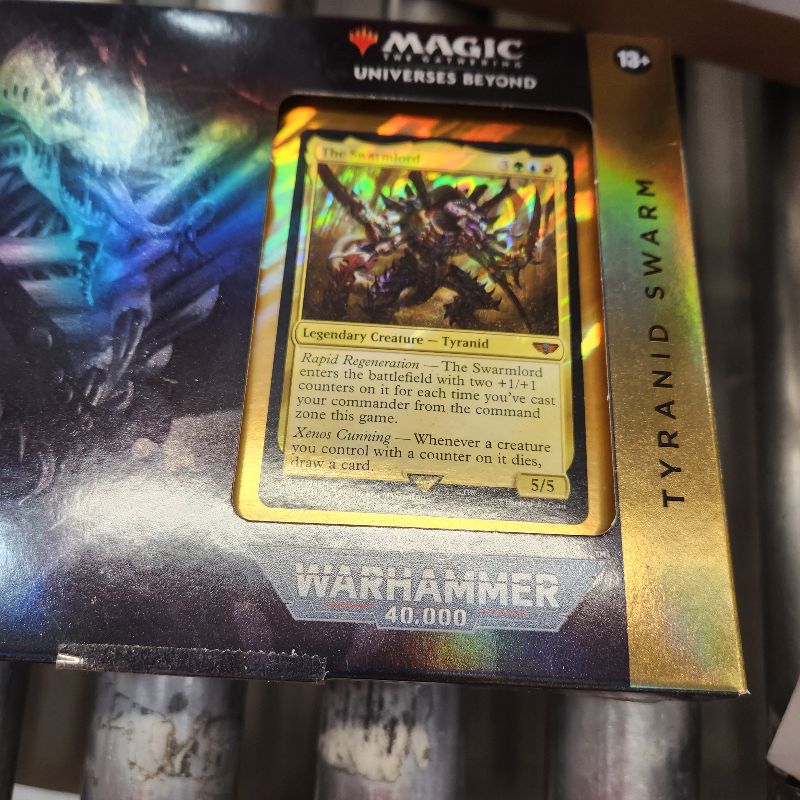 Photo 7 of ***SEE NOTES***Magic: The Gathering Universes Beyond Warhammer 40,000 Collector’s Edition Commander Deck Bundle – Includes all 4 Decks