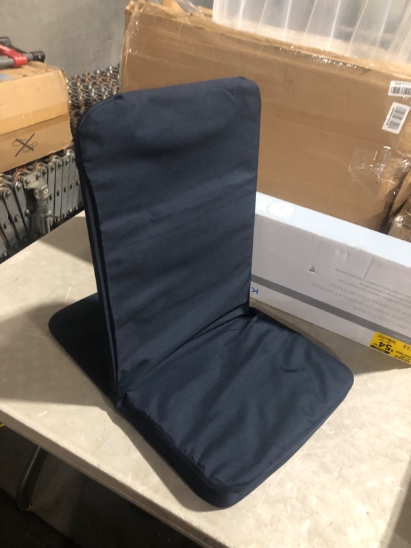 Photo 3 of ***USED - NO PACKAGING - COLOR IS SLIGHTLY DARKER - SEE PICTURES***
BackJack BJI Original BackJack-Made in The USA- Extra Large Tough Duck Navy Lightweight Floor Seating Chair, 21.57 x 16.06 x 2.68 inches