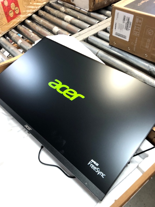 Photo 3 of Acer SB242Y EBI 23.8" Full HD (1920 x 1080) IPS Zero-Frame Gaming Office Monitor | AMD FreeSync Technology Ultra-Thin Stylish Design 100Hz 1ms (VRB) Low Blue Light Tilt HDMI & VGA Ports
