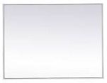 Photo 1 of 36" x 42" Mirror with Silver Frame