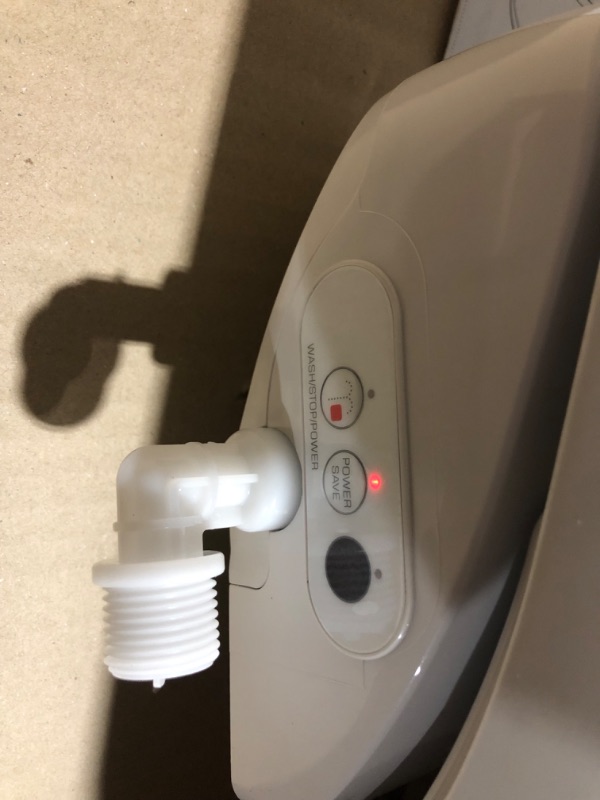 Photo 7 of ***LIGHTS UP WHEN PLUGGED IN - UNABLE TO TEST FURTHER***
PHILTRE Toilet Bidet Attachment with Heated Toilet Seat, Warm and Cold Water, Dryer, Hygienic All-Stainless Steel Nozzle