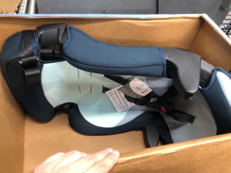 Photo 2 of Cosco Finale DX 2-in-1 Booster Car Seat, Forward Facing 40-100 lbs, Rainbow