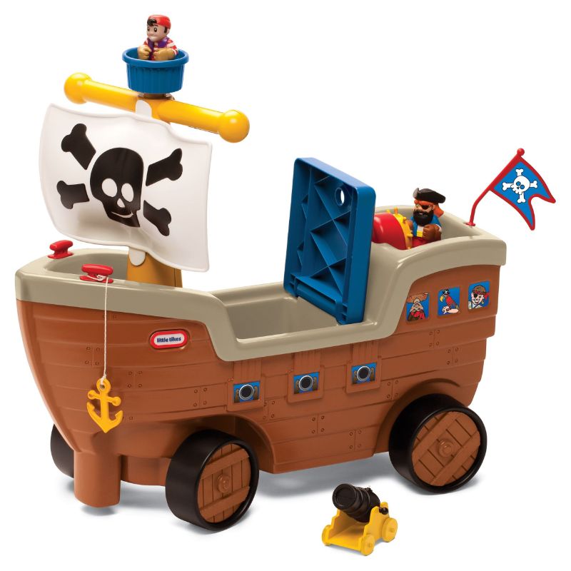 Photo 1 of 2 pack
 Little Tikes Play 'n Scoot Pirate Ship, Foot-to-Floor Push Ride-On
