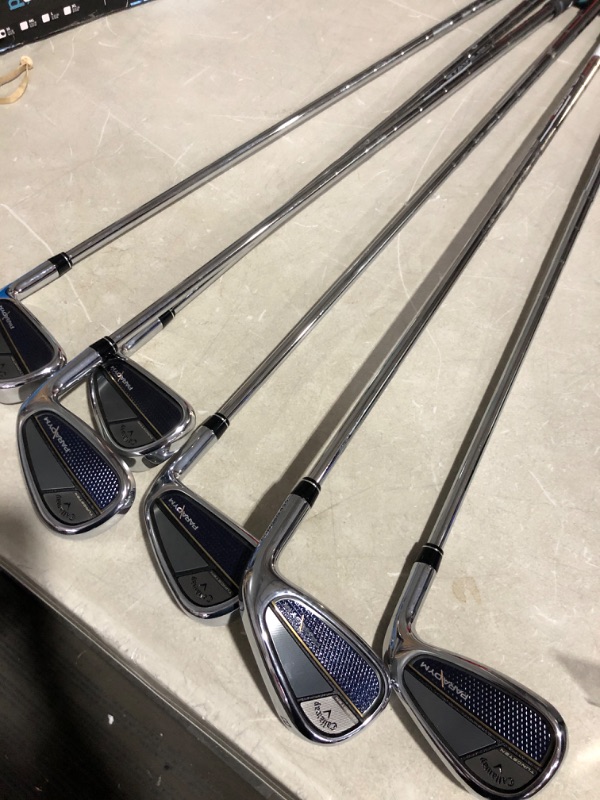 Photo 1 of * important * see clerk notes * 
Callaway Golf 2023 Paradym Iron Set
