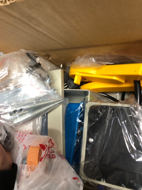 Photo 1 of Lapidary Equipment DIY Jewelry Lapidary Saw for Cutting Rocks, 110V Mini Table Saws Grinder Polishing Machine 0-10000r/min with Flexible Shaft,Right Benchtop