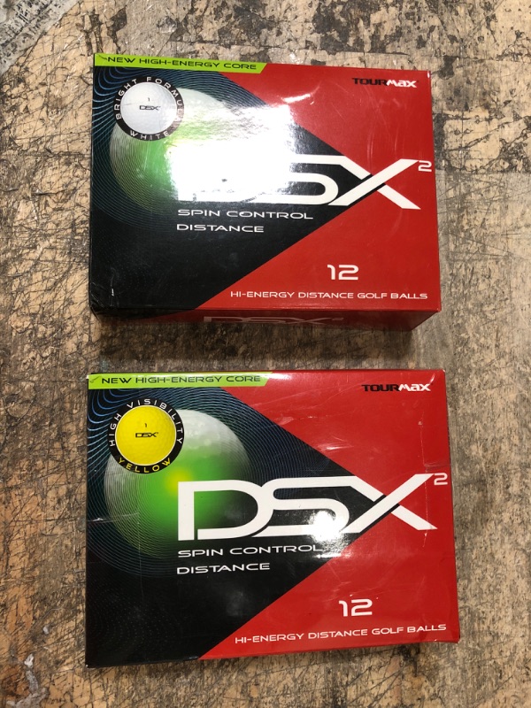 Photo 2 of 2 PACK Tour Max DSX Golf Balls - 1-Dozen
