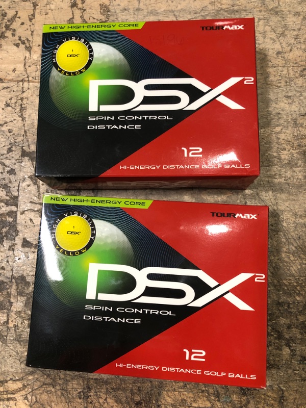 Photo 2 of 2 PACK(24 PIECES TOTAL) Tour Max DSX Golf Balls - 1-Dozen
