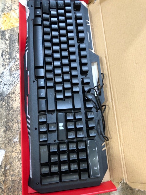 Photo 2 of Monster Energy LED Gaming Keyboard - Black
