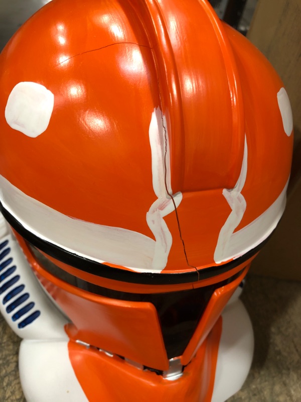 Photo 1 of nezababy SW Mando Helmet Sith Jet Troopers Darth Vader Clone Troopers Helmet Full Head Mask Collectible