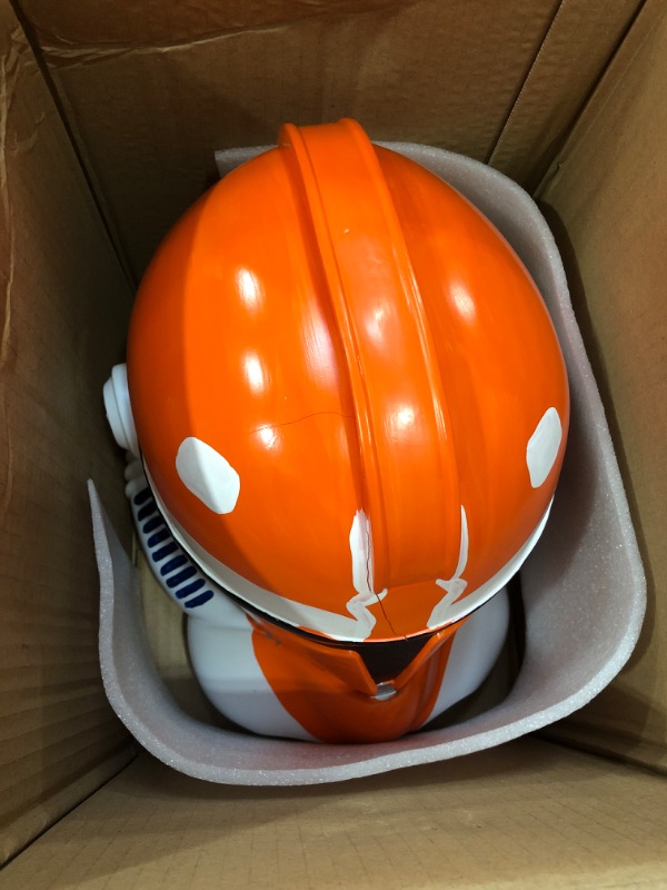 Photo 1 of nezababy SW Mando Helmet Sith Jet Troopers Darth Vader Clone Troopers Helmet Full Head Mask Collectible