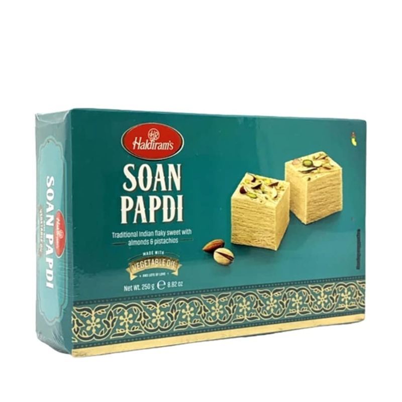 Photo 1 of *BEST BY 4/10/2024* 2 PACK Haldiram Soan Papdi (Regular Classic ,250gm)