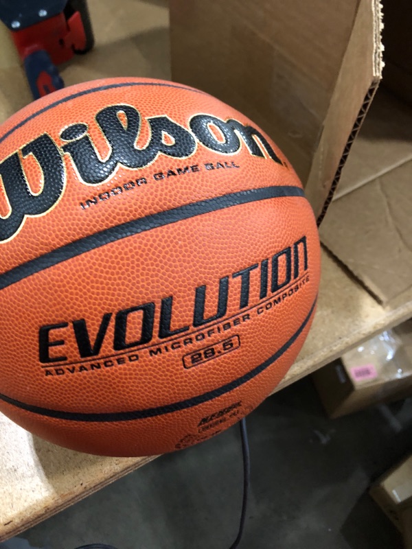 Photo 2 of WILSON NCAA Indoor/Outdoor Basketballs - 29.5", 28.5", 27.5" Brown Size 6 - 29.5" Limited Basketball