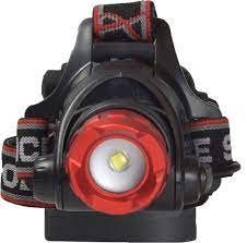 Photo 1 of Police Security - Head Flashlight - Black/Red
