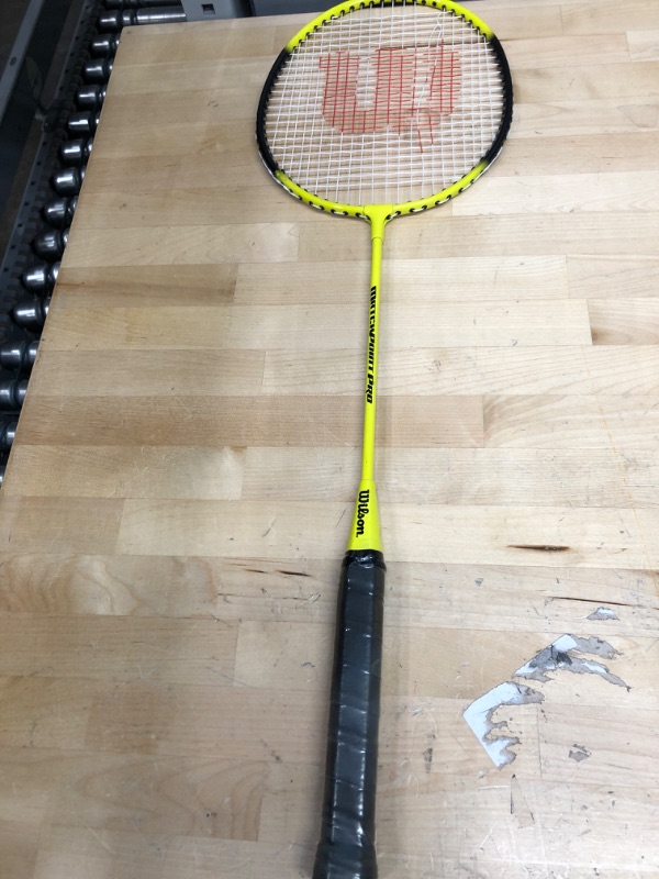 Photo 2 of * MINOR DAMAGE* Wilson Match Point Badminton Racquet
