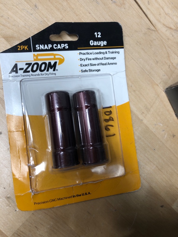 Photo 2 of *18+ ONLY* A-ZOOM AZOOM SNAP CAPS 12GA 2/PK