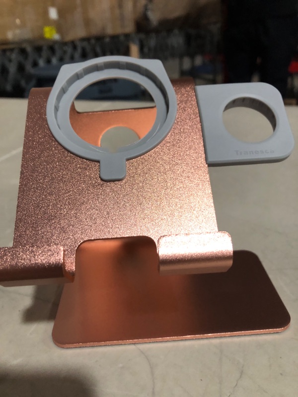 Photo 2 of Tranesca 2-in-1 Charger Stand Station (Rose Gold)