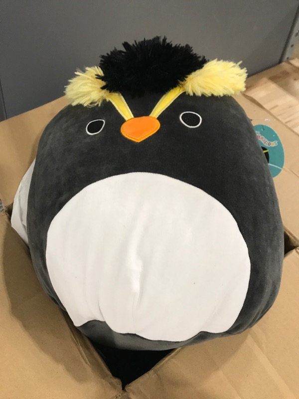 Photo 2 of Squishmallows Original 14-Inch Lockwood Rockhopper Penguin - Large Ultrasoft Official Jazwares Plush