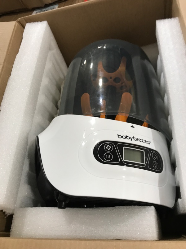 Photo 1 of Baby Brezza Baby Bottle Sterilizer and Dryer Machine – Electric Steam Sterilization - Universal Fit - Pacifiers, Glass, Plastic, and Newborn Feeding Bottles