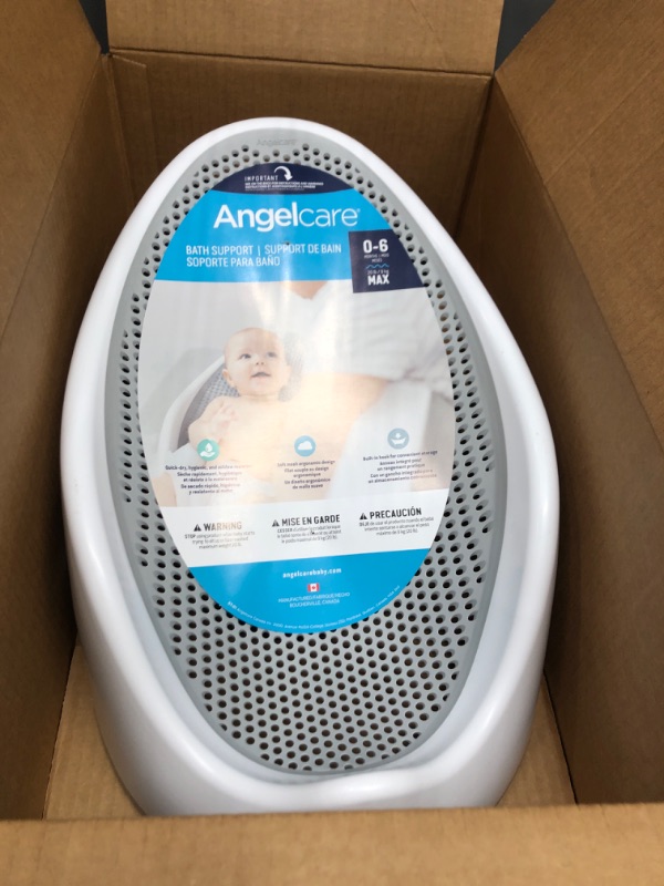 Photo 2 of Angelcare Baby Bath Support (Grey) | Ideal for Babies Less than 6 Months Old