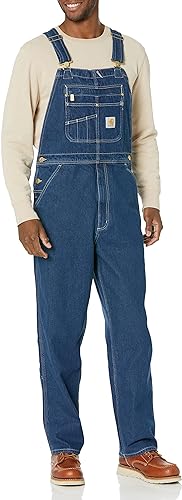 Photo 1 of Carhartt mens Loose Fit Denim Bib Overall 36 x 30
