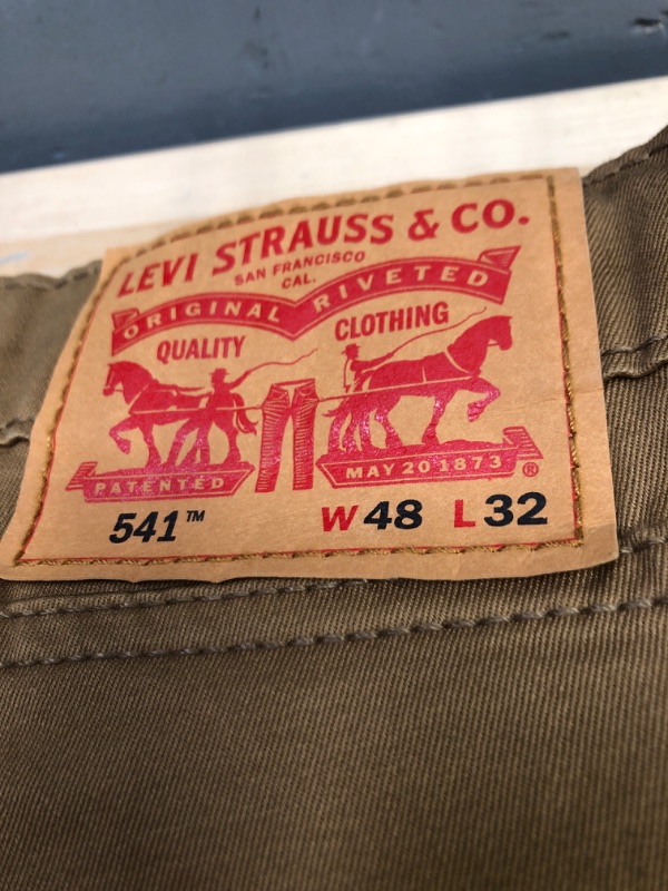 Photo 3 of Levi's® Men's Big & Tall 541™ Athletic Fit Stretch Jeans W48 X L32